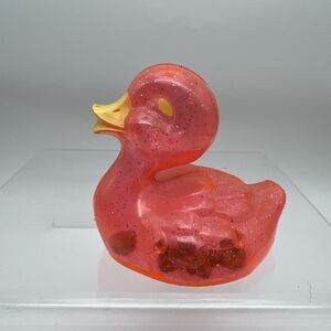 VTG Empire Hard Plastic Easter Duck Rattle Made in USA